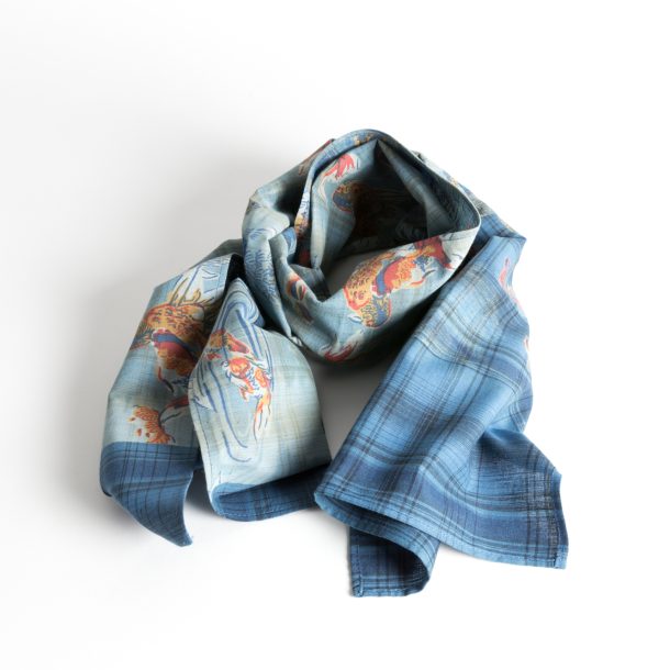 image produit Etole Kingyo Bleu Clair
