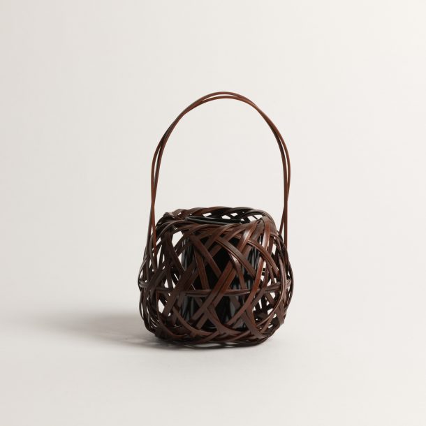image produit Corbeille ikebana anse Acajou
