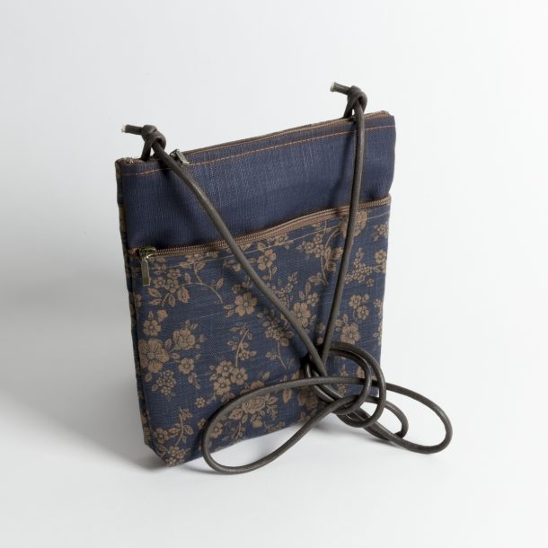 image produit Pochette lien Indigo Jean's Fleurs