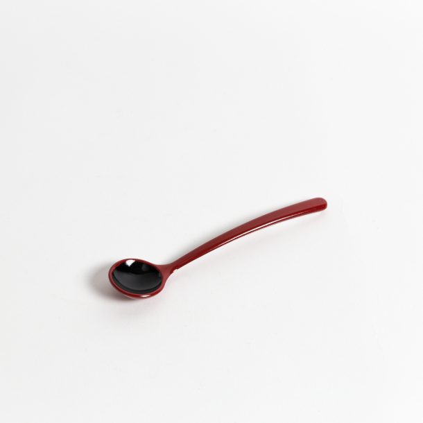 image produit Cuillère ronde MM Résine Rouge