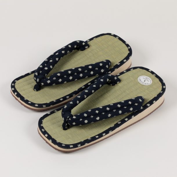 image produit Zori Hanao Indigo Pois L