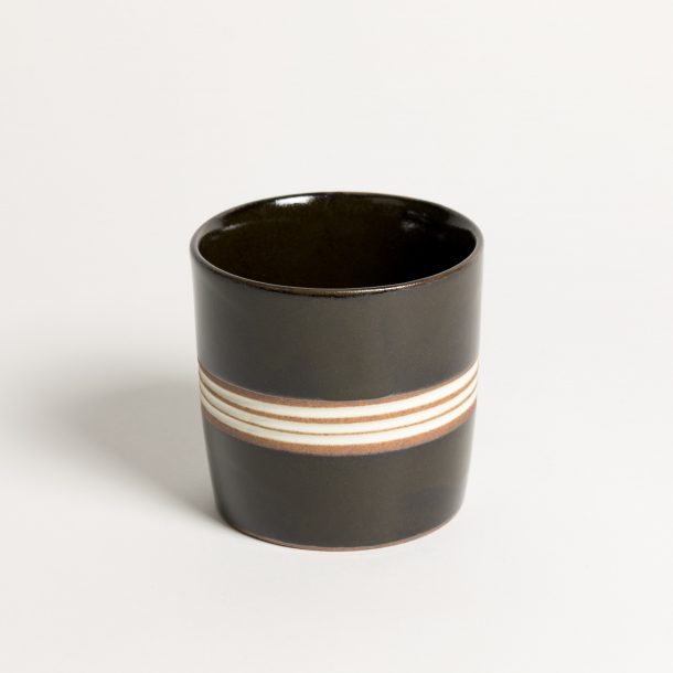 image produit Gobelet large Tenmoku Spirale