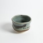 Bol macha grès Japon couleurs étang