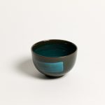 bol Au pinceau turquoise