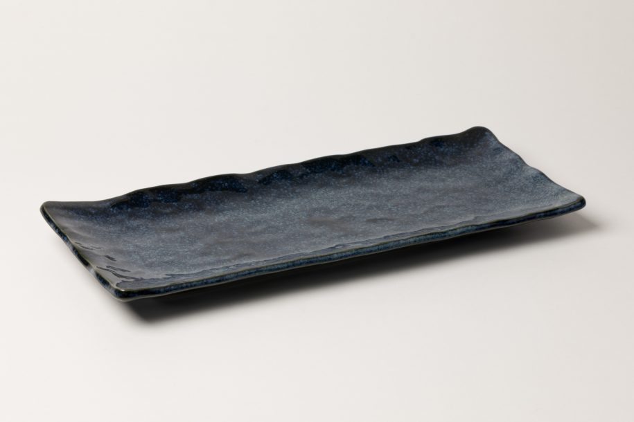 image produit Plat rect long outremer