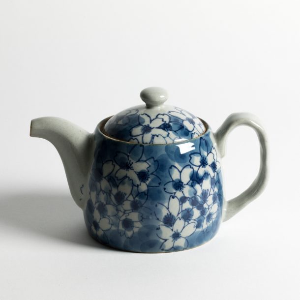 image produit Théière Sakura Nuages Bleus