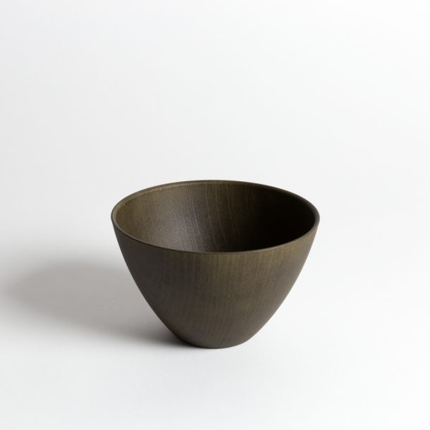 image produit Bol Résine Cernes Bois Foncé