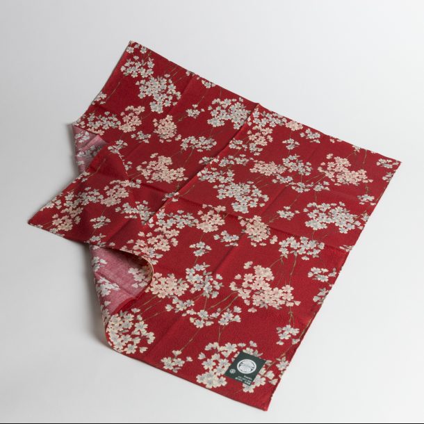 image produit Furoshiki 50 Branches sakura Rouge
