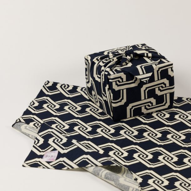 image produit Furoshiki Cot.50 CHAINE Bleue