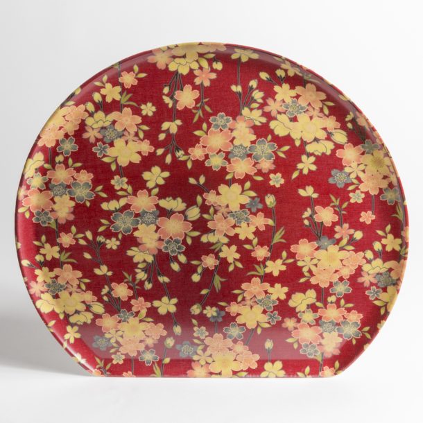 image produit Plateau Demi-Lune Sakura Rouge