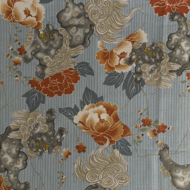 image produit Coton/m Shishi/Rayures Ciel