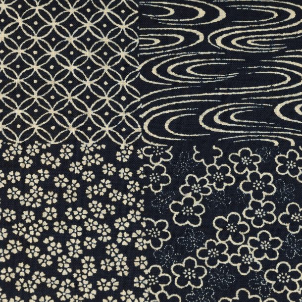 image produit Coton/m Indigo Patch