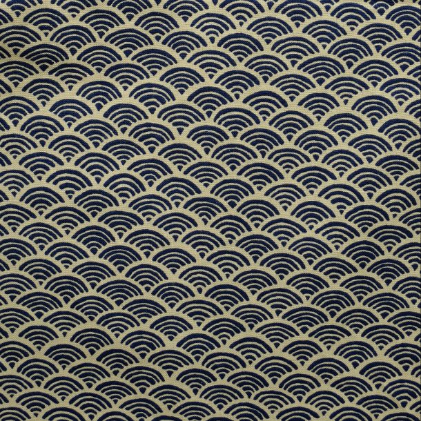 image produit Tissus/m Vagues inversées Clair