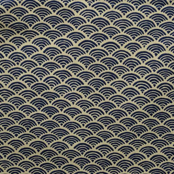 image produit Tissus/m Vagues inversées