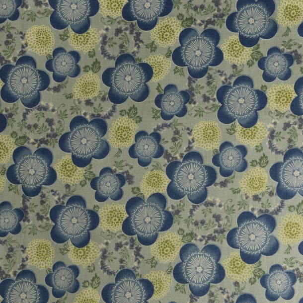 image produit Coton/m Fleurs Ume Ciel