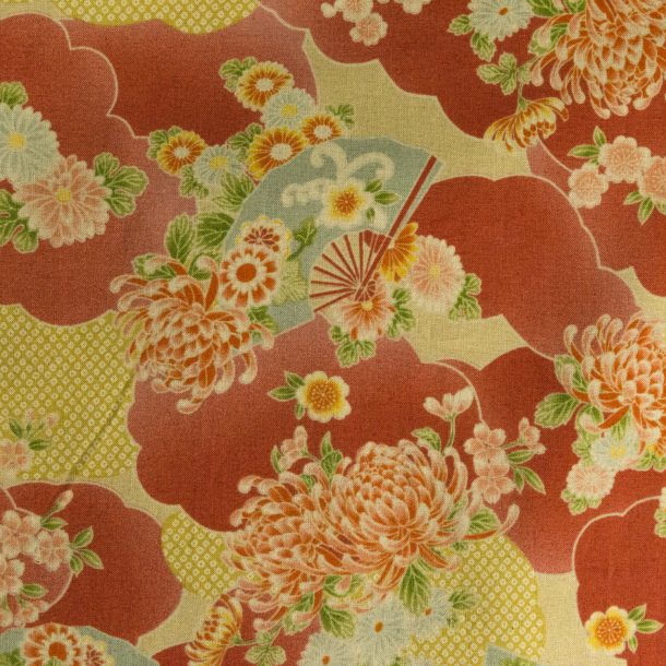 image produit Coton/m Taisho Nuages Orange