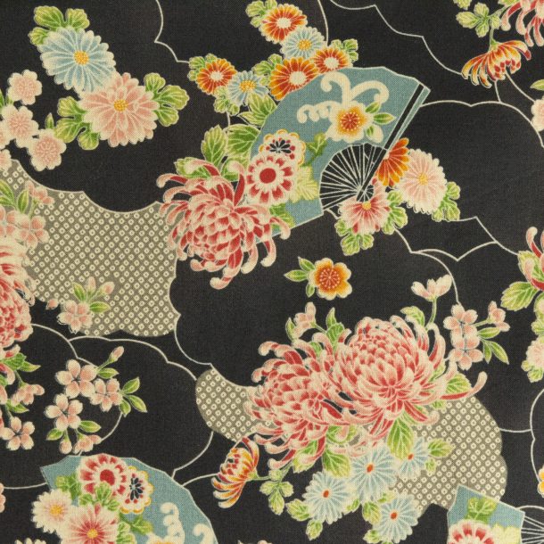 image produit Coton/m Taisho Nuages Noir