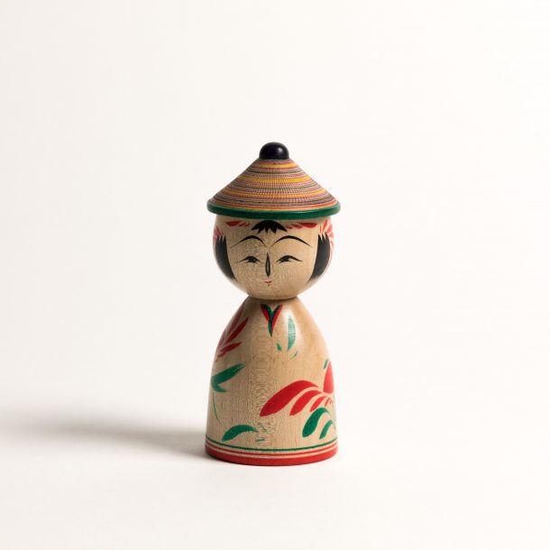 image produit Kokeshi Cloche au Chapeau