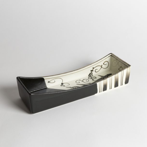 image produit Plat rect creux Brun-Noir