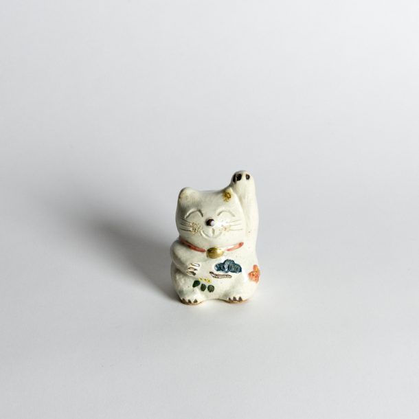 image produit Manekineko porcelaine PM gauche