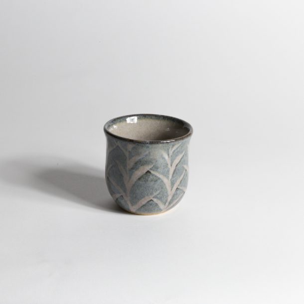 image produit Gobelet rond Bambou bleuté