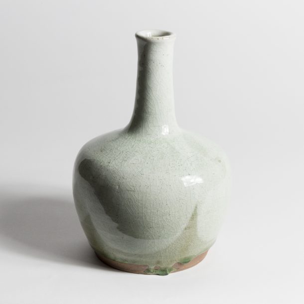 image produit Vase Flacon Gris-Vert(pc U)