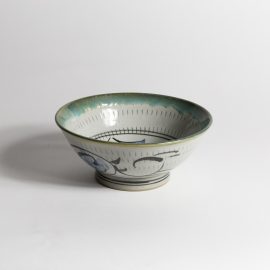 Bol Grain de Riz Bleu-Vert