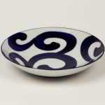 assiette creuse tourbillons