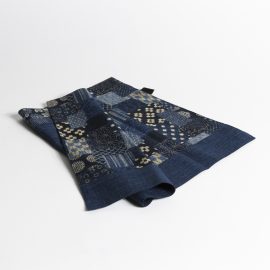 Set de Table Reversible Patch Bleu