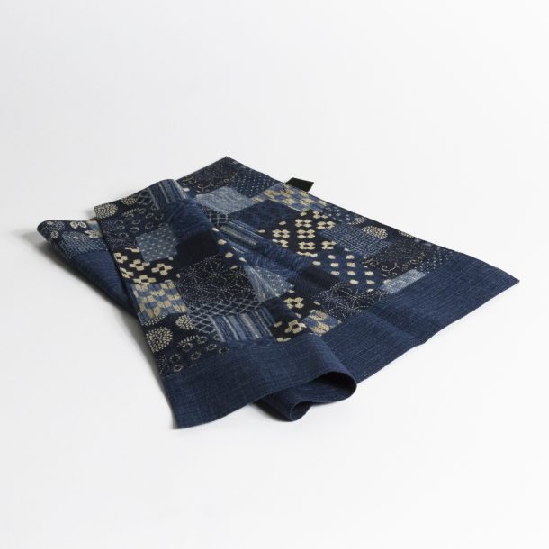 image produit Set de Table Reversible Patch Bleu