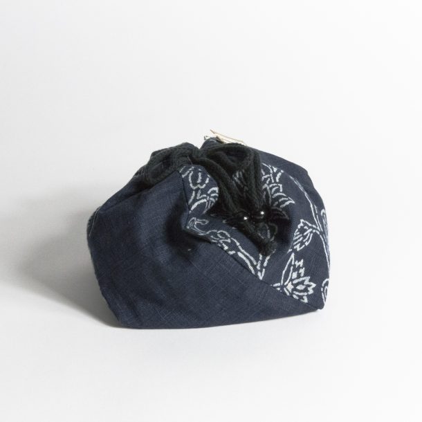 image produit Bourse cordons Aizome FEUILLAGE