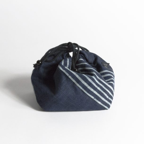 image produit Bourse cordons Aizome BAMBOU