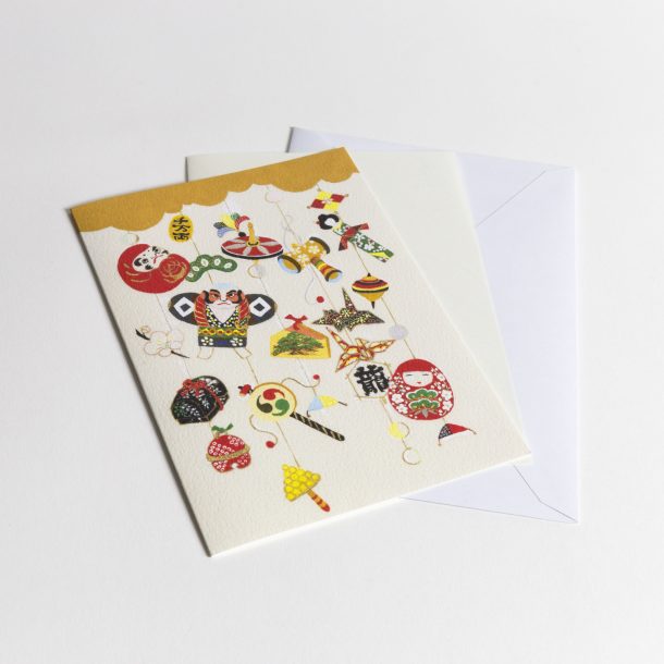 image produit Carte Folk Craft Gold