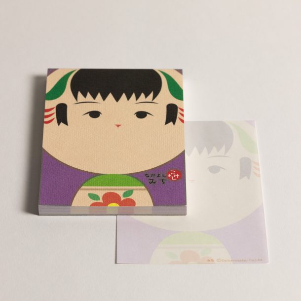 image produit Mini bloc Kokeshi Violet